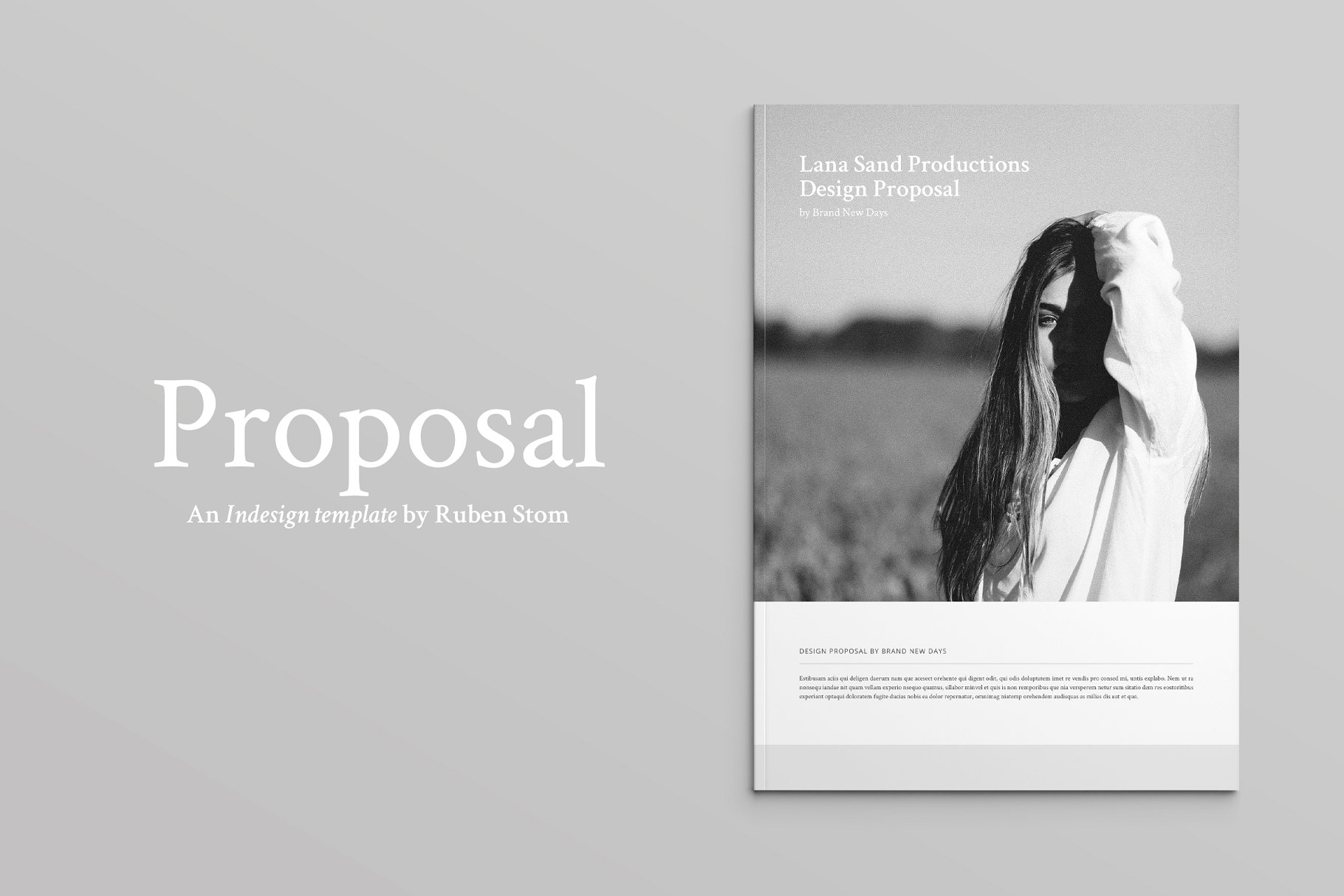 企业品牌宣传画册模板 Lana Proposal Template插图