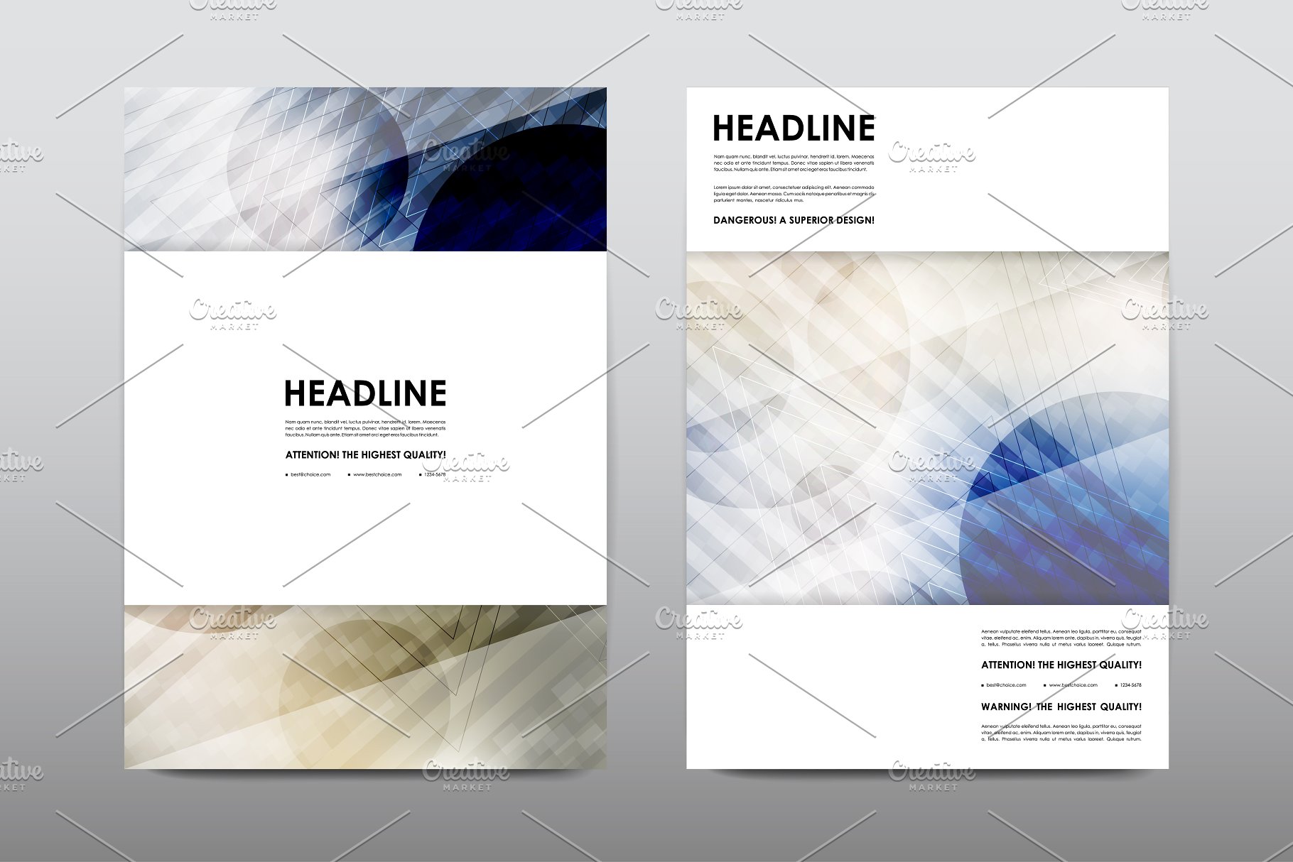 50+商业企业宣传小册子模板 50+ Business Brochures Bundle插图(24)