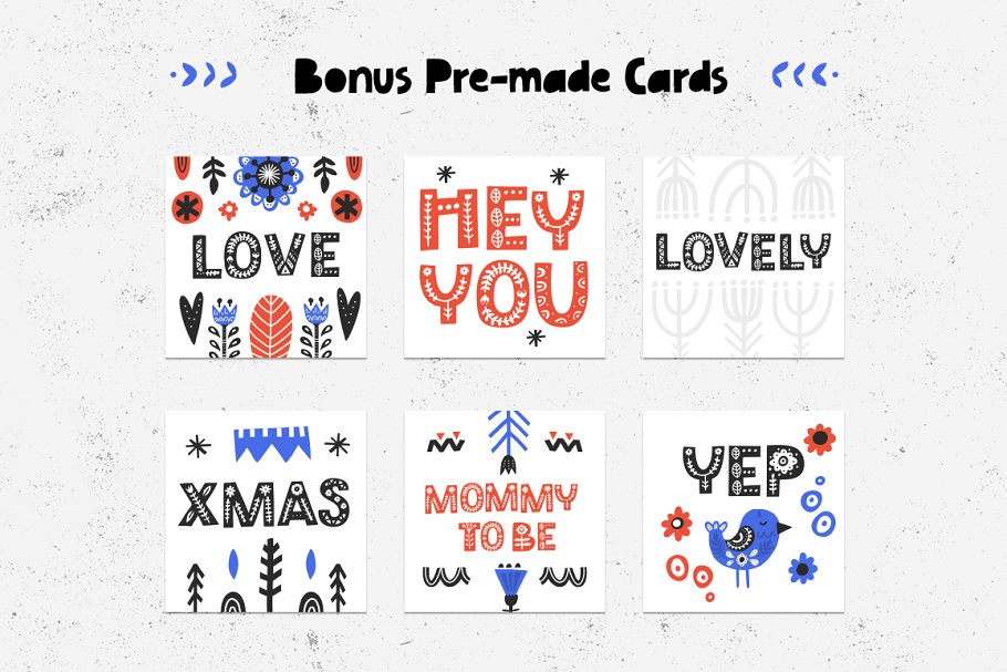 民间艺术插画素材合集 Folk Art Graphic Collection插图(4)