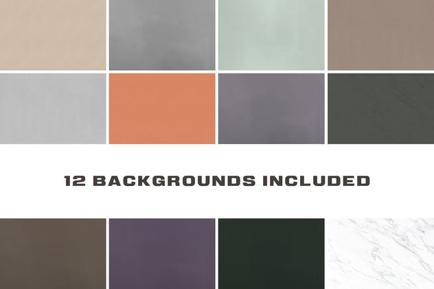 办公用品设计预览阴影背景样机模板 Ombra Stationery Shadow Mockups插图(6)