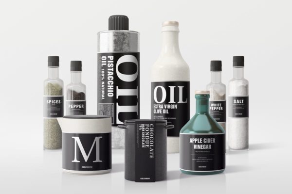 逼真厨房调味料罐子包装样机Vol.2 Seasonings Packaging Mock-Ups Vol.2