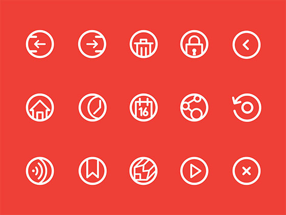 50 枚圆形图标素材之家精选sketch素材