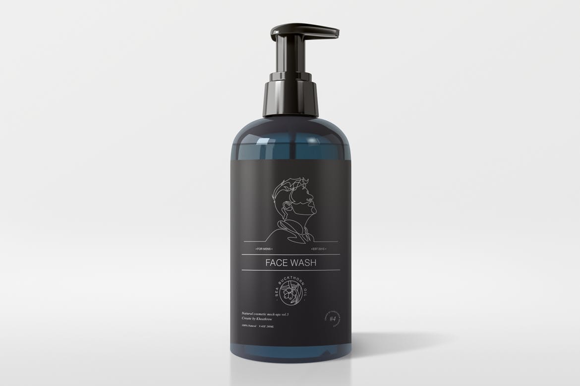 纯天然化妆品包装设计预览样机合集v5 Natural Cosmetic Packaging Mock-Ups Vol.5插图(1)