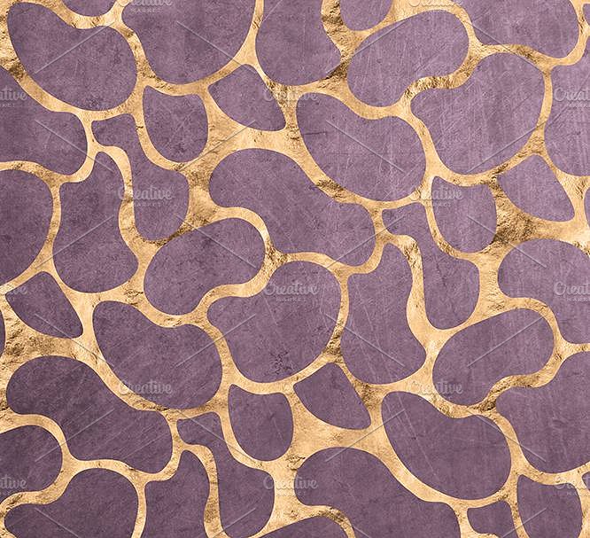 玫瑰金箔背景纹理 Neptune’s Gate Rose Gold Patterns插图(2)