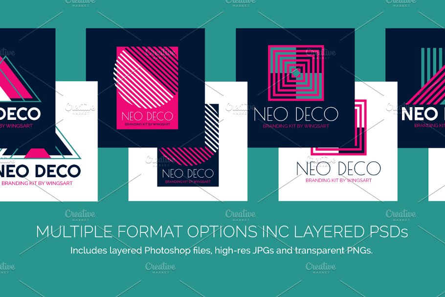 现代标志与品牌设计工具包 Modern Logo and Branding Kit插图(2)