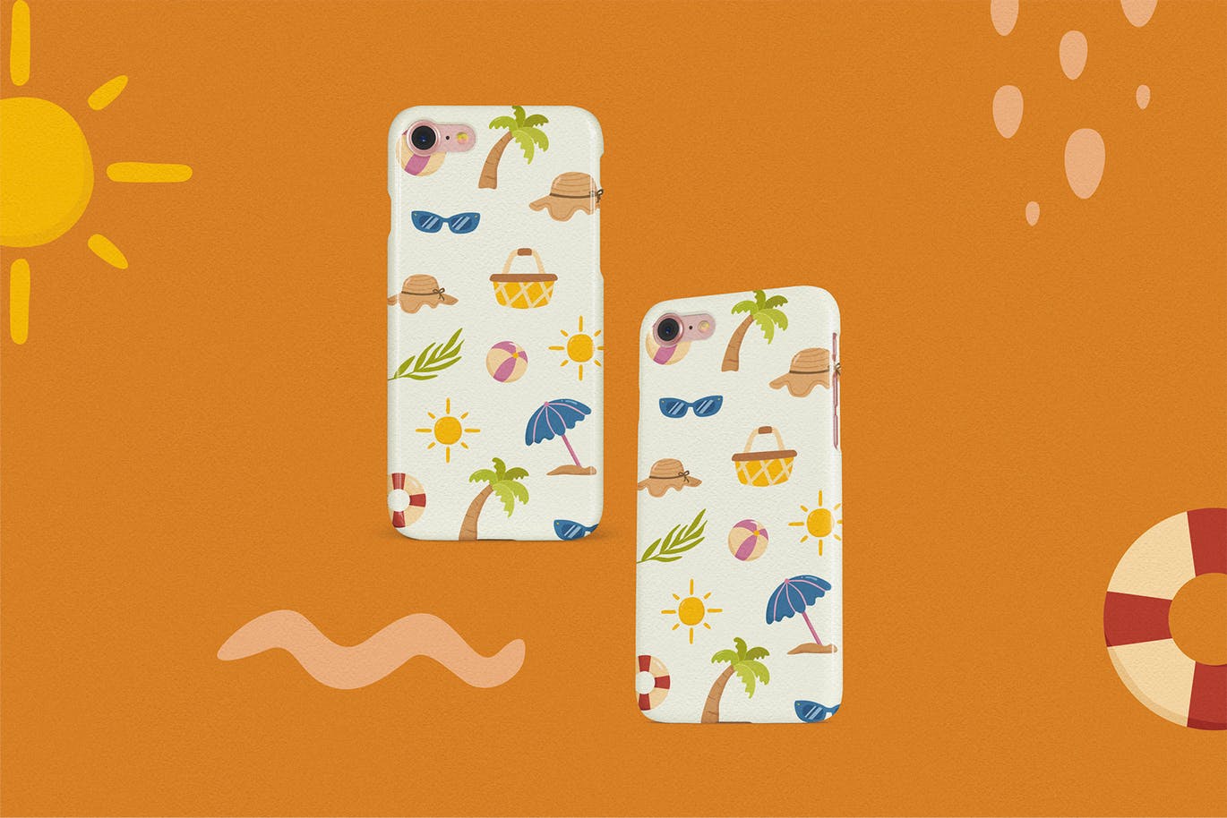 夏日元素矢量剪贴画素材 Summer Vector Clipart Pack插图(3)