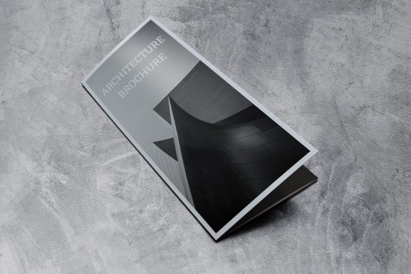 现代化建筑服务企业传单模板 Architec Brochure