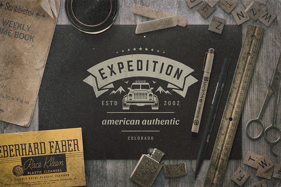 280个户外品牌Logo标志和徽章模板 280 Outdoor logos and badges插图(40)