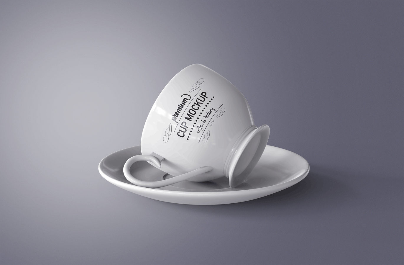 陶瓷茶杯咖啡杯外观设计样机模板v2 Cup Mockup 2.0插图(2)
