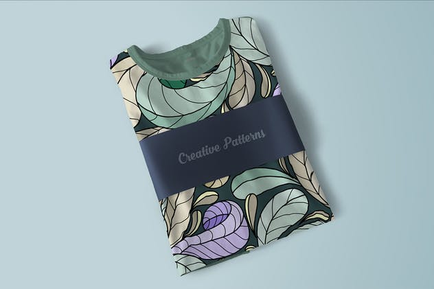 创意设计花卉图案纹理背景 Floral Patterns Texture Backgrounds插图(4)