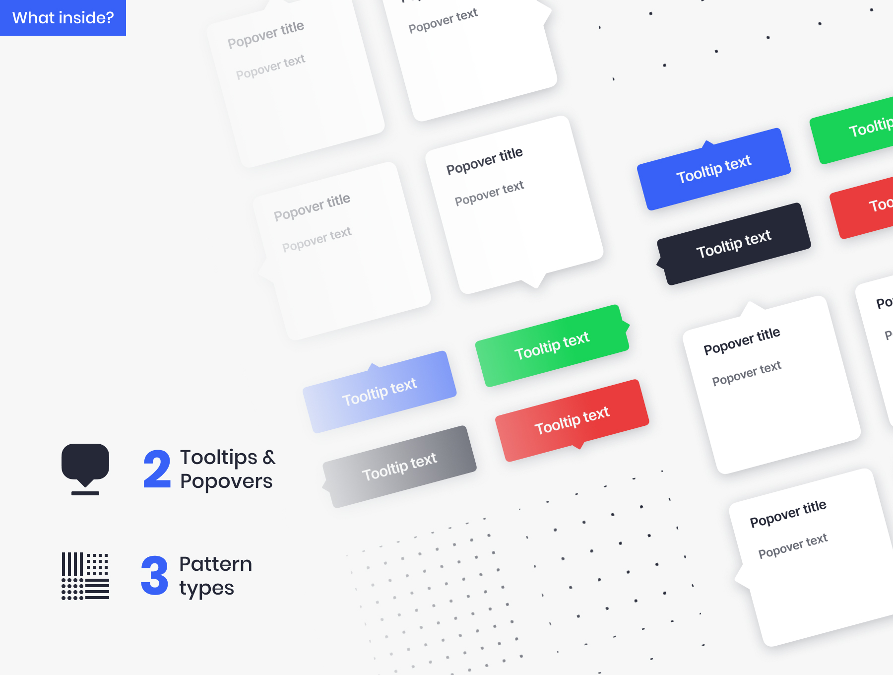 素材库下午茶:清晰简约的用户流程设计UI套件插图(6)