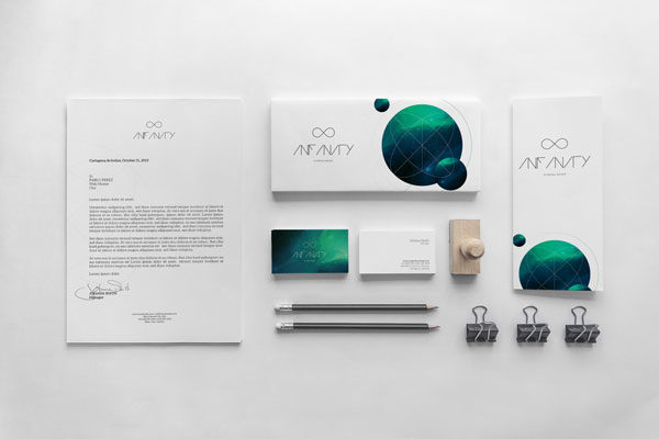 企业VI&amp;Logo设计演示样机模板9 Stationery Mockup 9