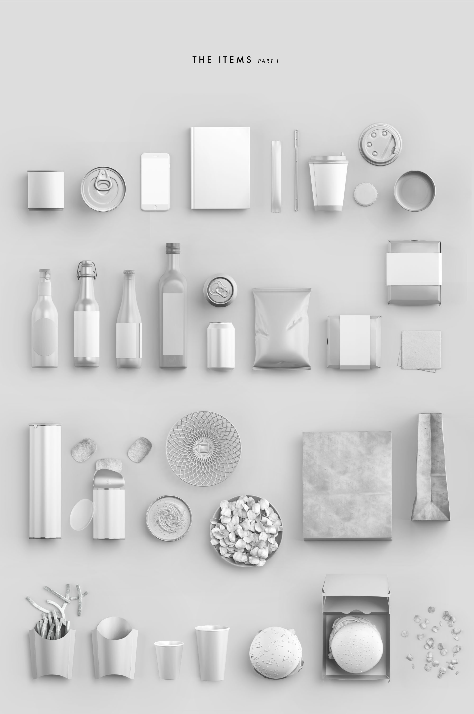 西式厨房场景样机模板 Kitchen Scene Creator Mockup插图(4)