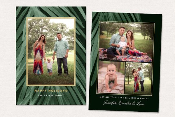 圣诞节日贺卡制作模板 Christmas Card Template CC201