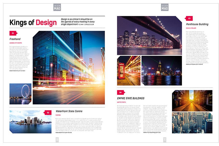 多用途企业时尚高效/时事资讯InDesign杂志模板vol.7插图(23)