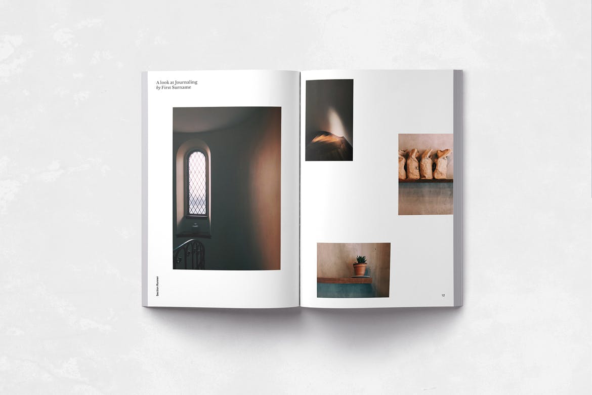 企业宣传杂志设计模板 Neue Magazine插图(2)