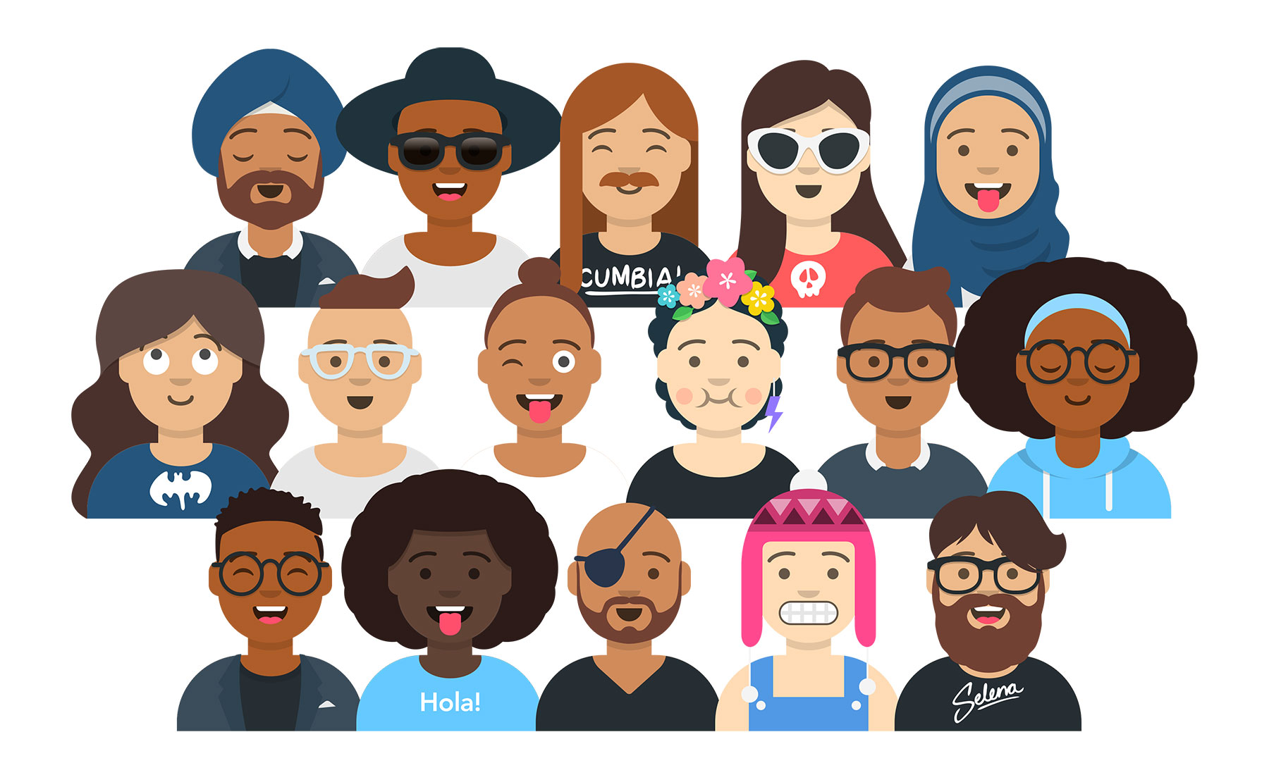 头像形象样式库