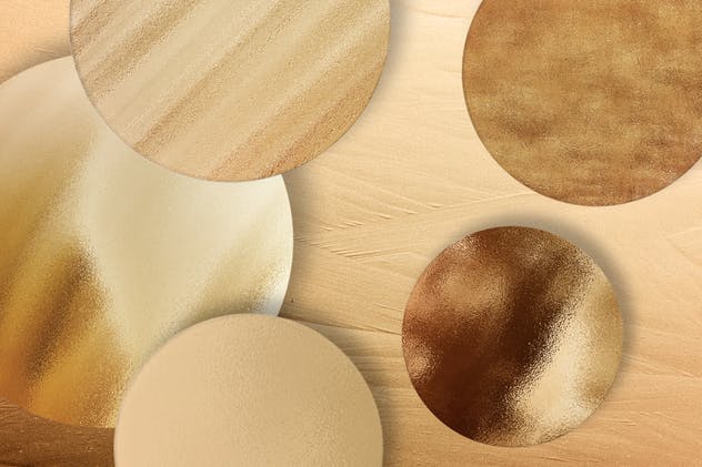 50个超有质感高分辨率金色闪光箔纸纹理素材 50 Gold Textures插图(5)