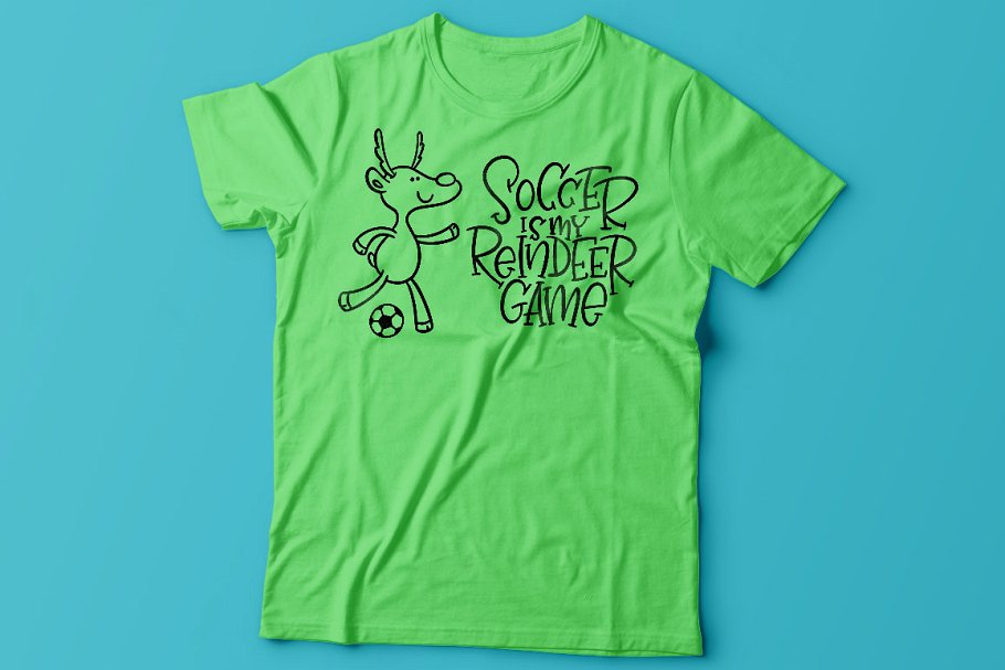 驯鹿矢量图形游戏设计素材 Reindeer Games: 8 cartoon set插图(4)