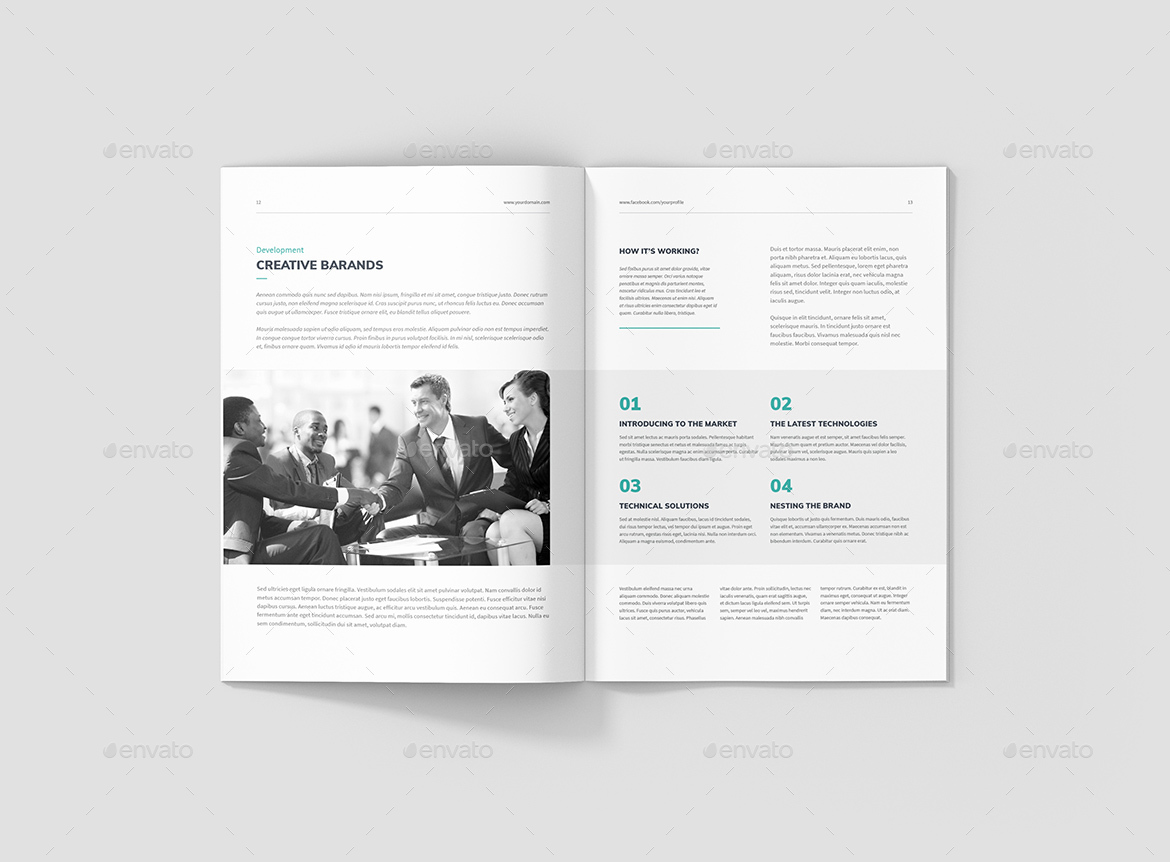 企业公司极简主义风格简介宣传册3合1插图(6)