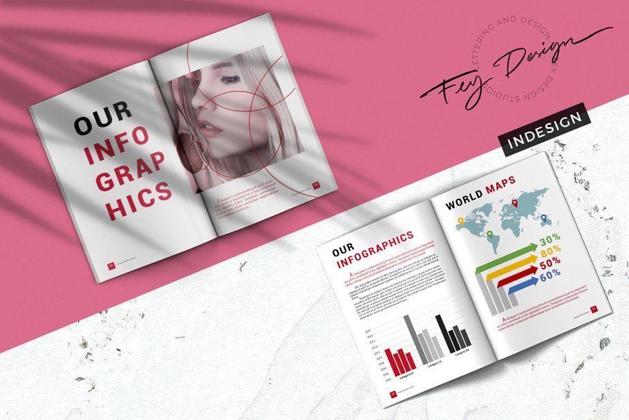 Rive时尚多用途宣传手册设计模板插图(8)