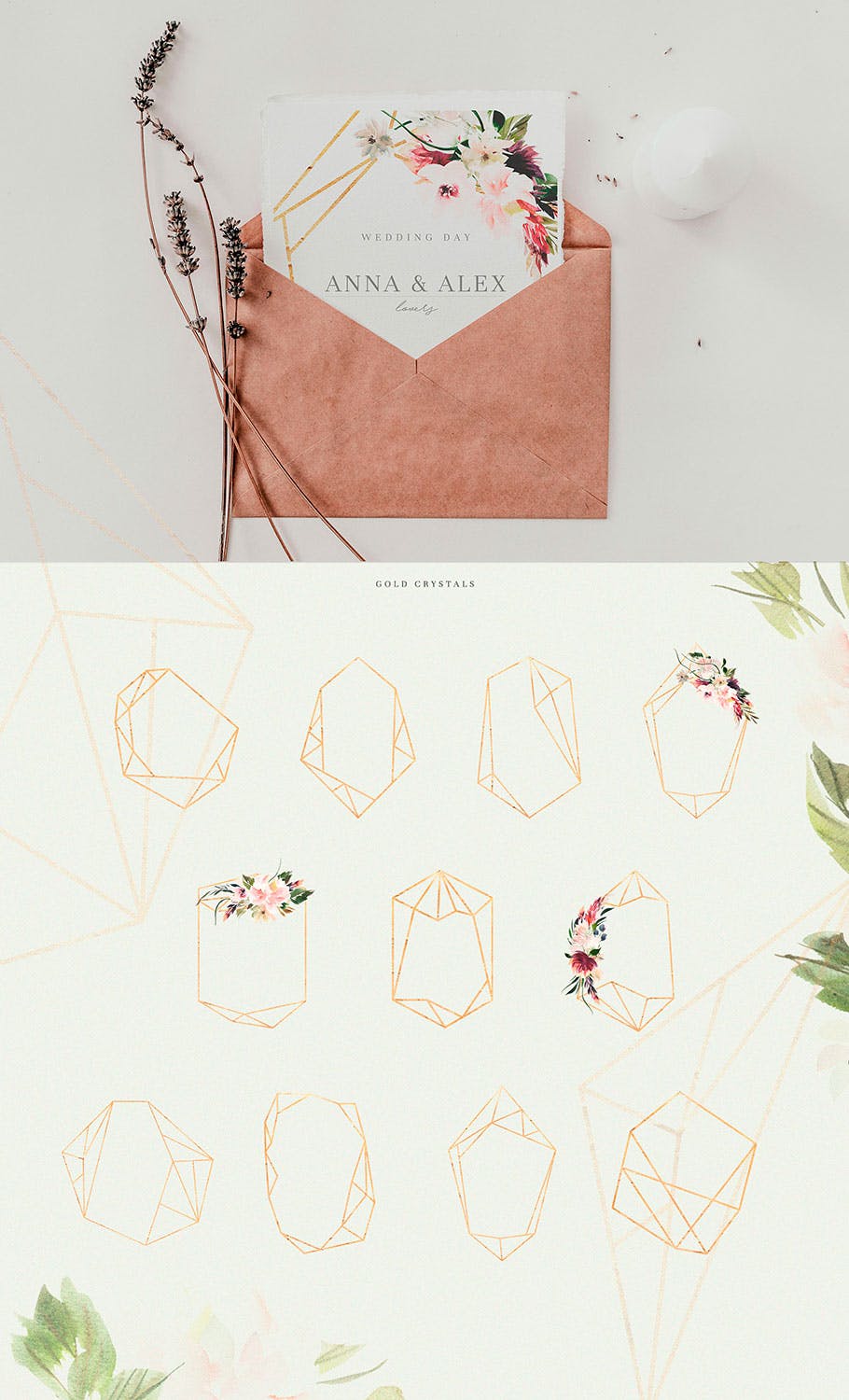 腮红色水彩花卉手绘高清PNG素材 Watercolor Blush & Plum插图(5)