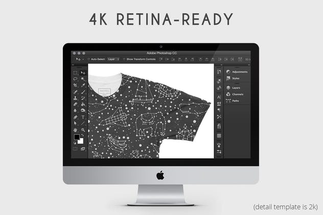 印花设计演示T恤服装样机 T-Shirt Mockups插图(5)