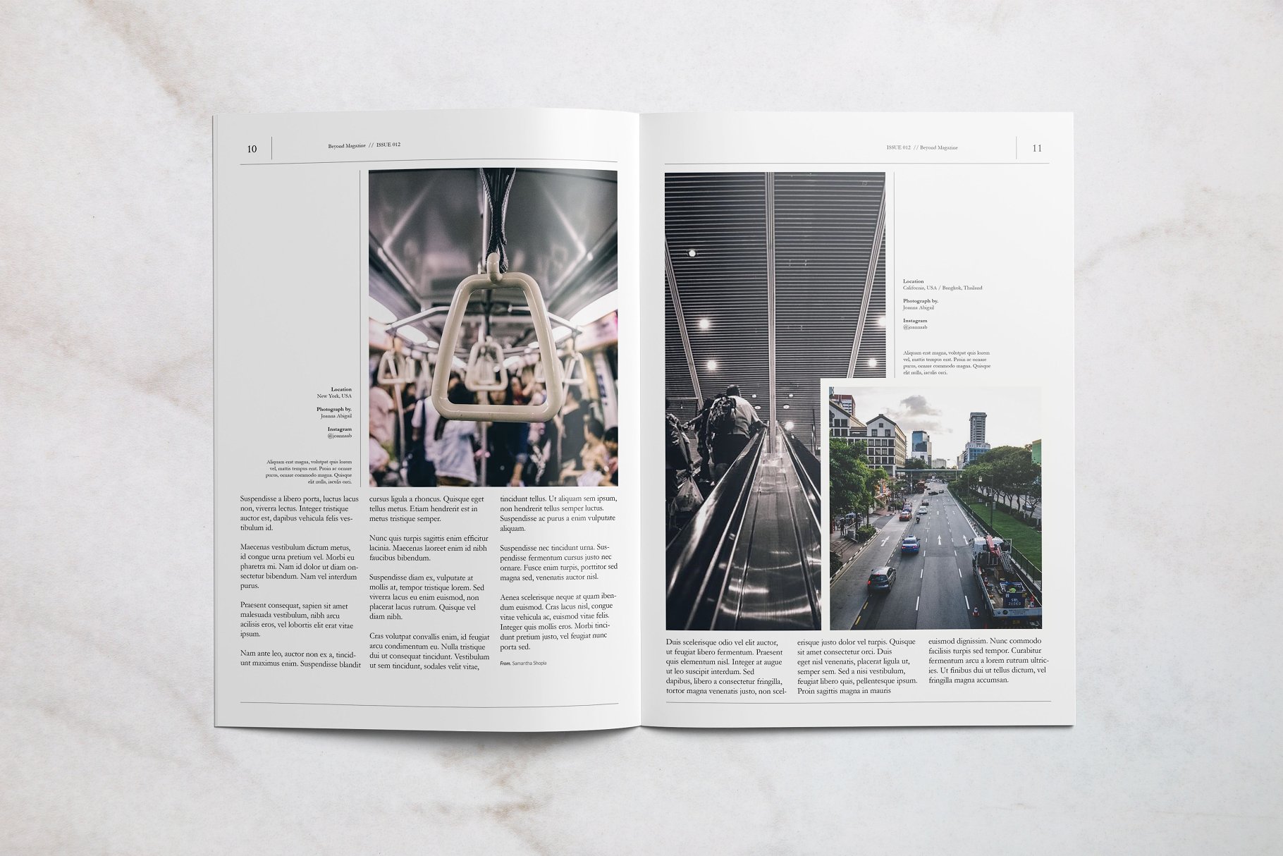 旅行摄影社交主题杂志模板 Beyond Magazine插图(4)