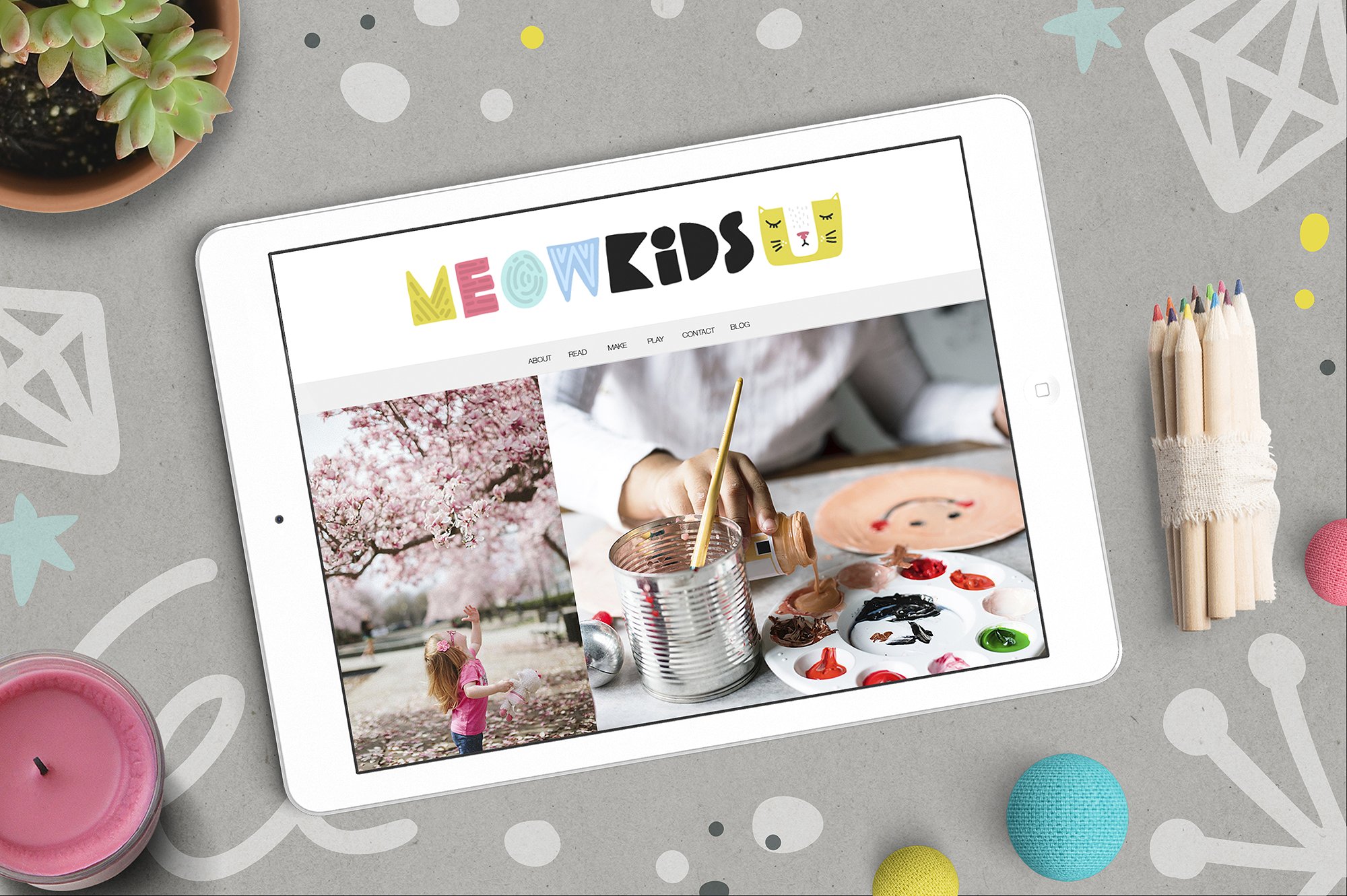 动物王国可爱手绘插画 Animal Kingdom – Nursery Art插图(7)