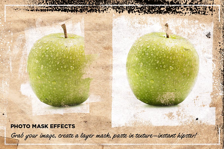 滚刷墨水图案纹理 Rolled ink textures插图(4)