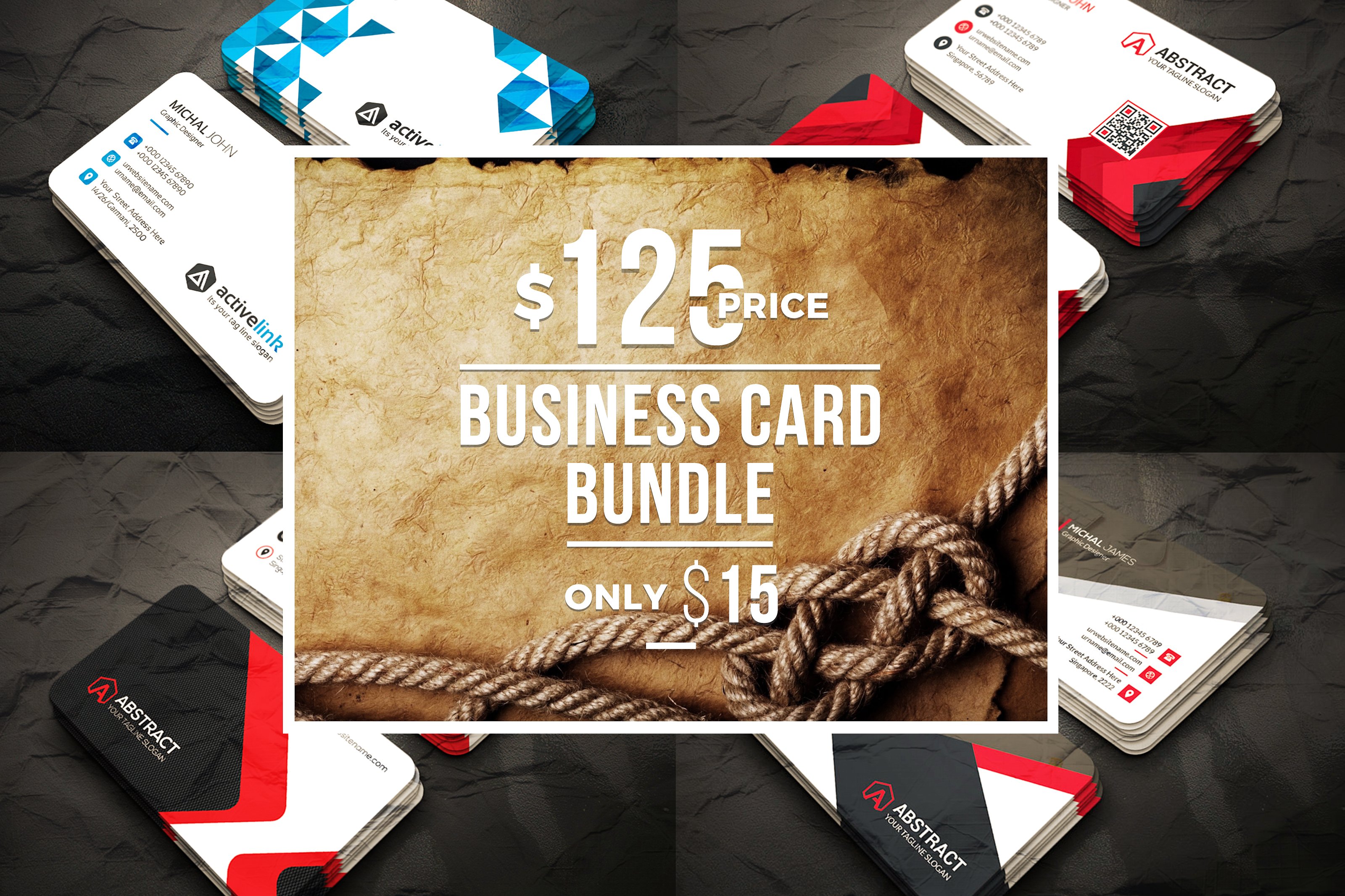 25个高品质的实用高端商务商业名片邀请函设计模板插图(7)