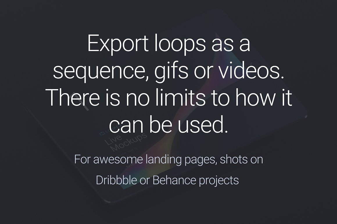 Apple设备动态样机合集[酷黑版本] Looped Animated Mockups | White插图(2)
