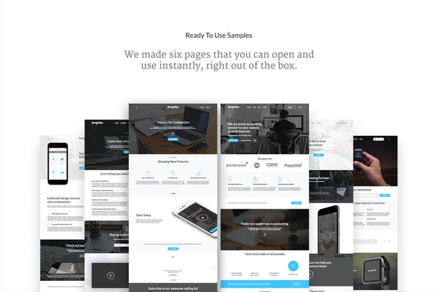 网站项目快速启动 UI 套件 Inception UI Kit插图(11)