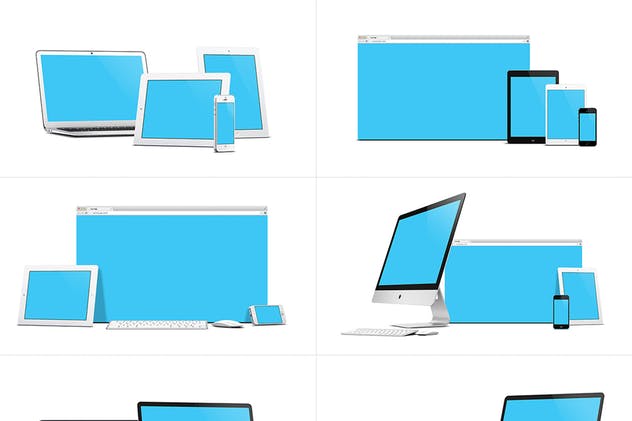 Apple系列产品设备样机超级套装 i Mock Up Super Pack插图(3)