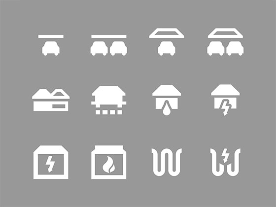 房屋结构图标素材之家精选sketch素材