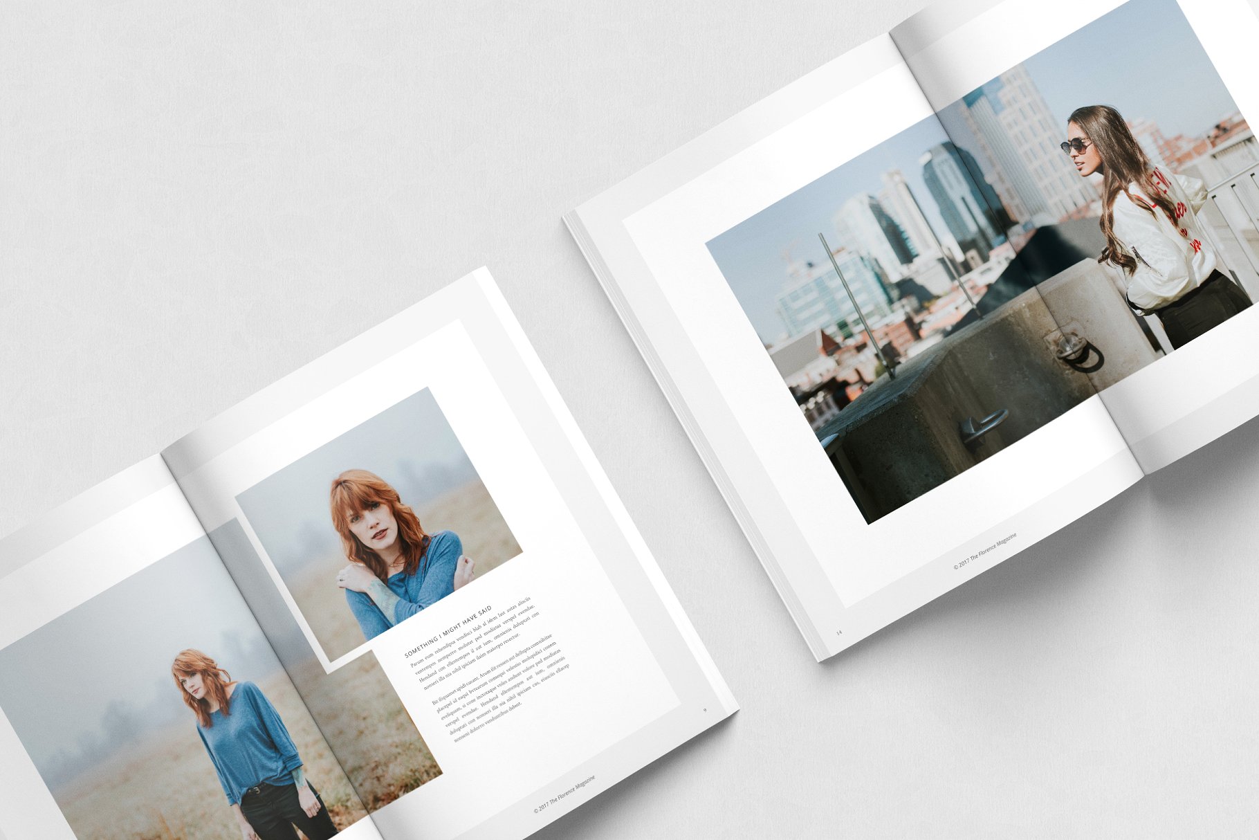 优雅的多用途杂志模板 Florence Magazine Template插图(6)