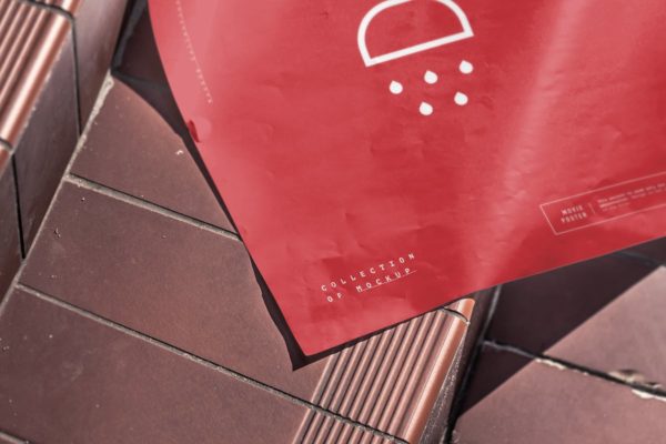 实景张贴效果海报传单样机模板3 Urban Poster Mock-up 3