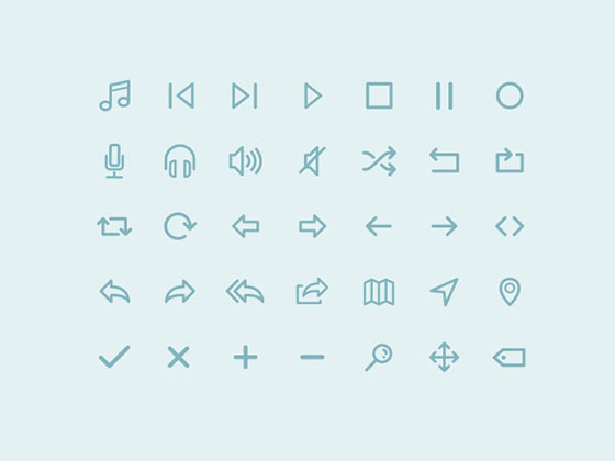 Dripicons素材之家精选sketch素材