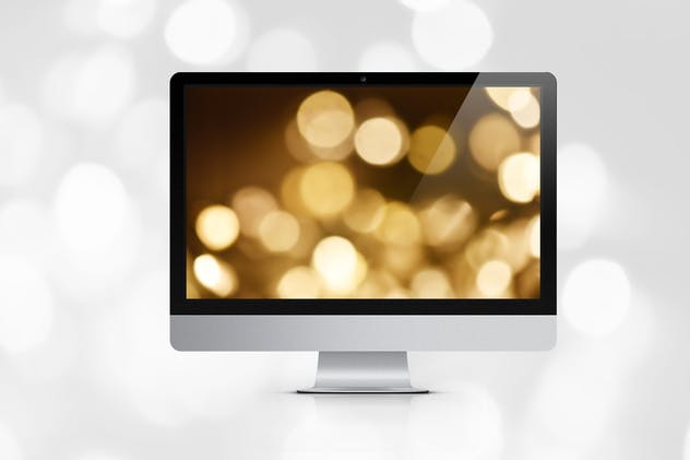 50个金色风格真实聚光灯虚化背景素材 50 Bokeh Real backgrounds – Golden Style插图(1)