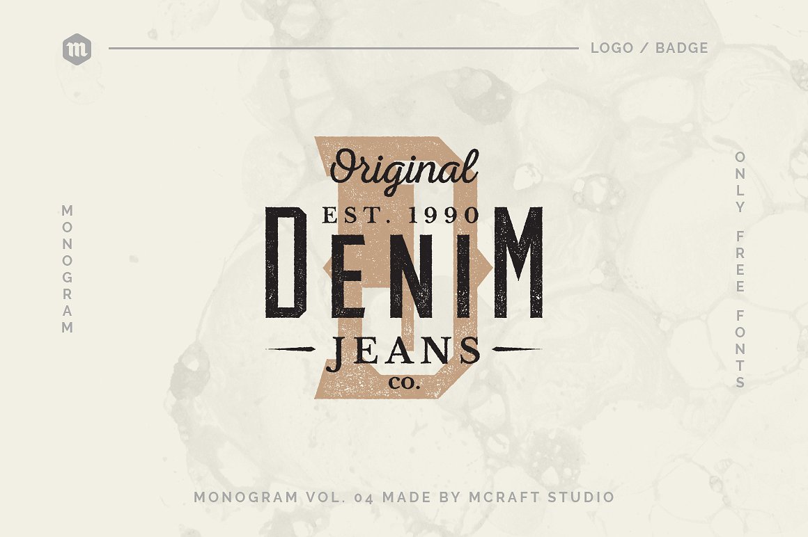 10个精心设计的复古风格LOGO模板下载[psd,eps]插图(4)