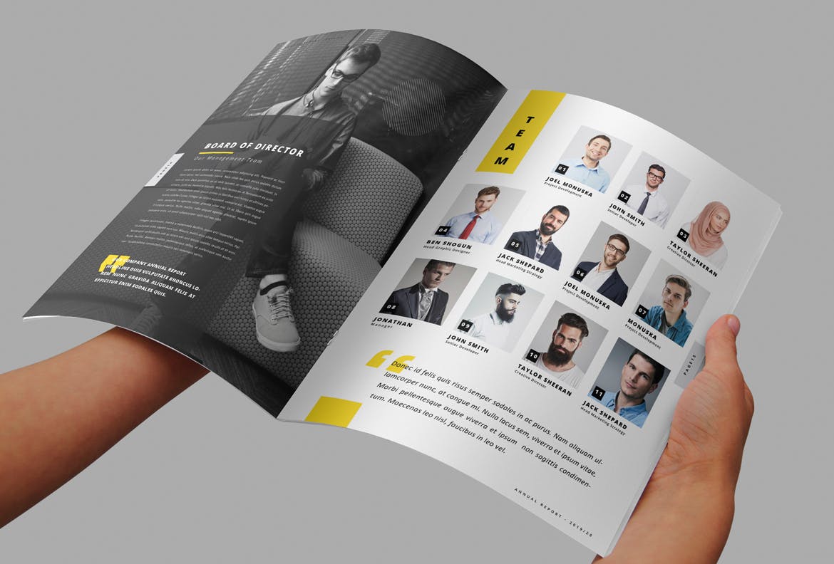 企业年度报告/市场年终报告设计模板 Annual Report插图(6)