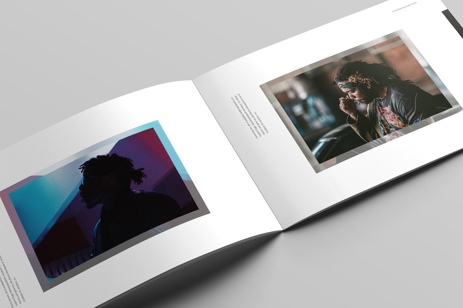 现代摄影艺术杂志模板 Vaduz Magazine Template插图(2)