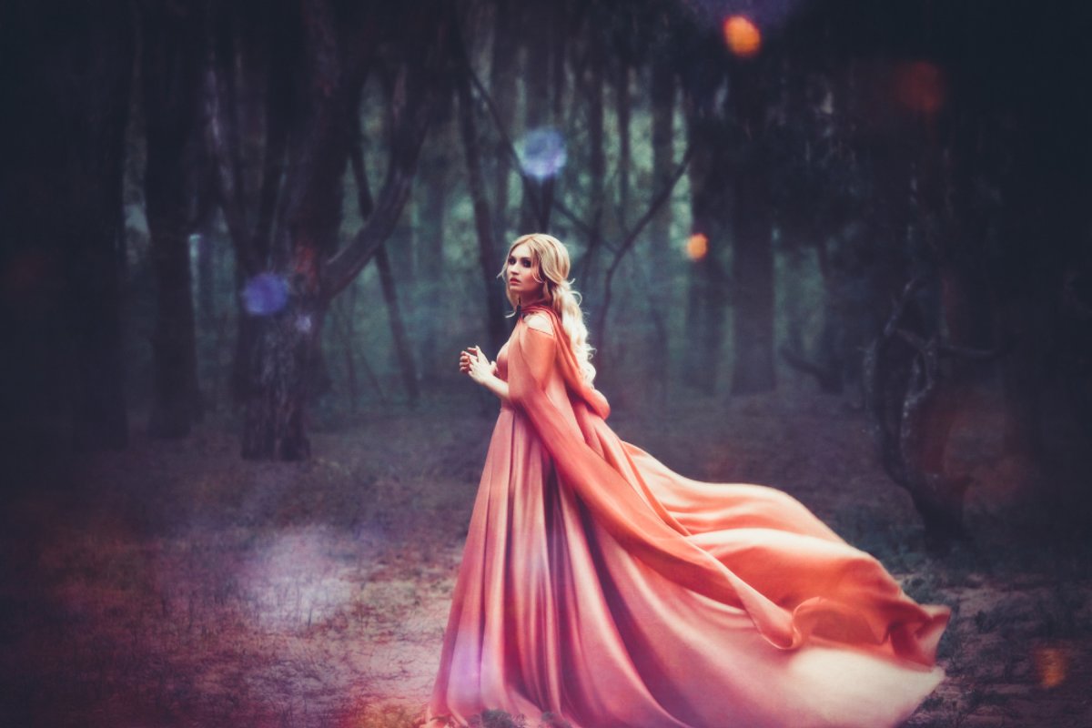 人物魔法仙境魔术照片背景叠层插图