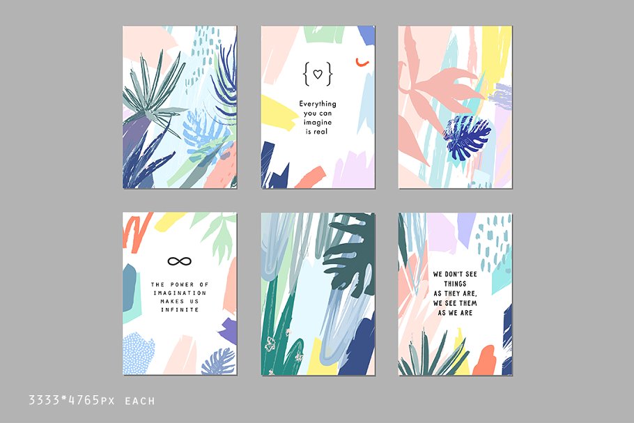 热带雨林的魅力水彩剪贴画 Tropical Madness 2插图(8)