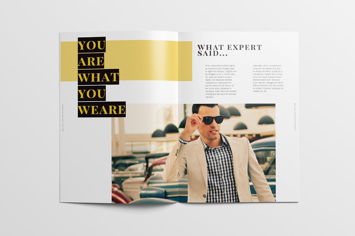 时尚极简的代言人简介杂志模板下载[indd]插图(18)