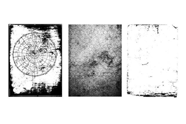 40个复古水墨矢量背景纹理 40 Vector Background Textures插图(13)