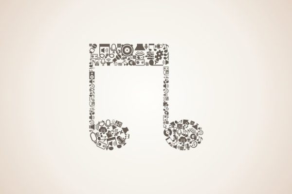 音乐元素组合音乐插图集 Compound music