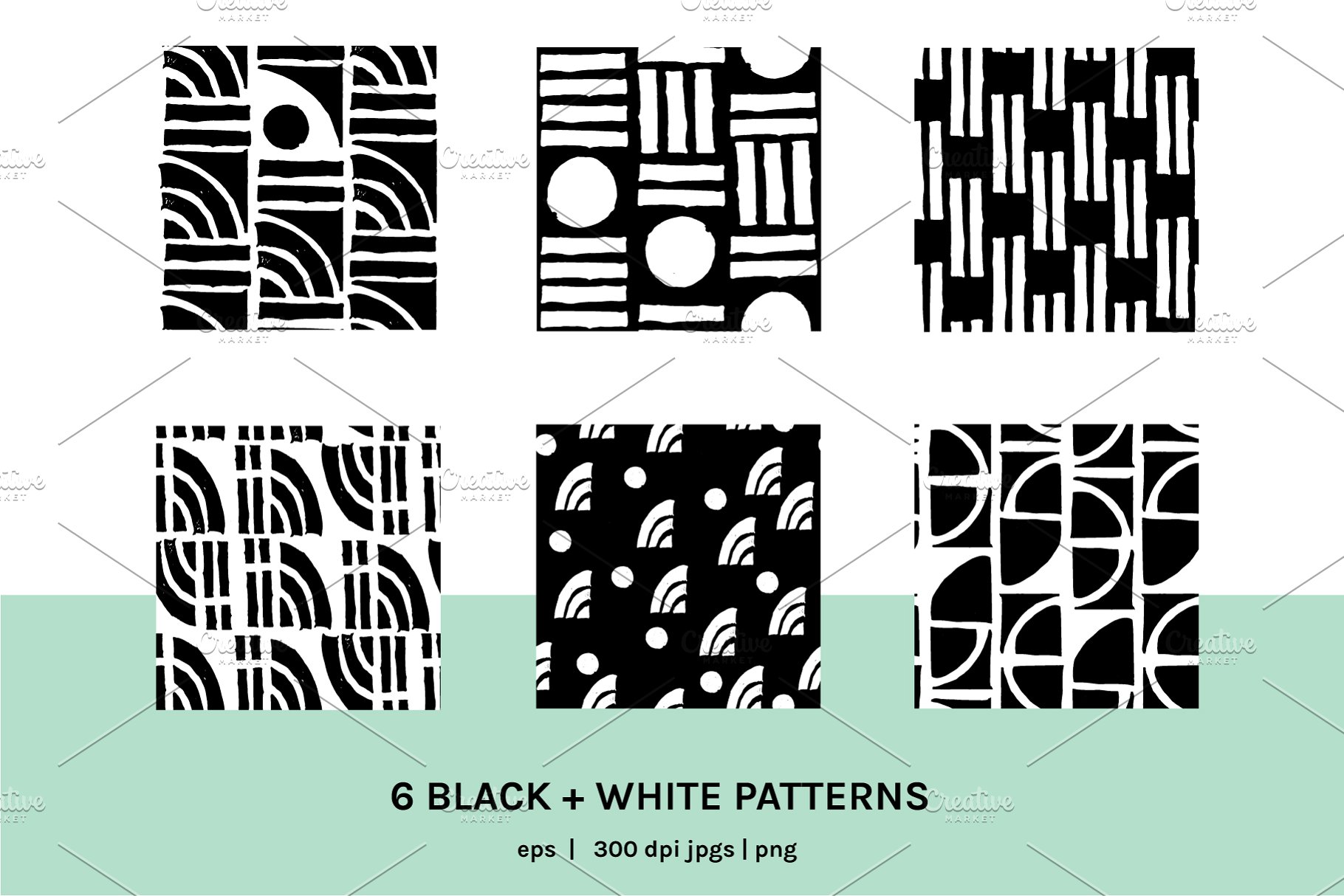 有趣的部落艺术无缝图案 Minted Modern | Designs + Patterns插图(8)
