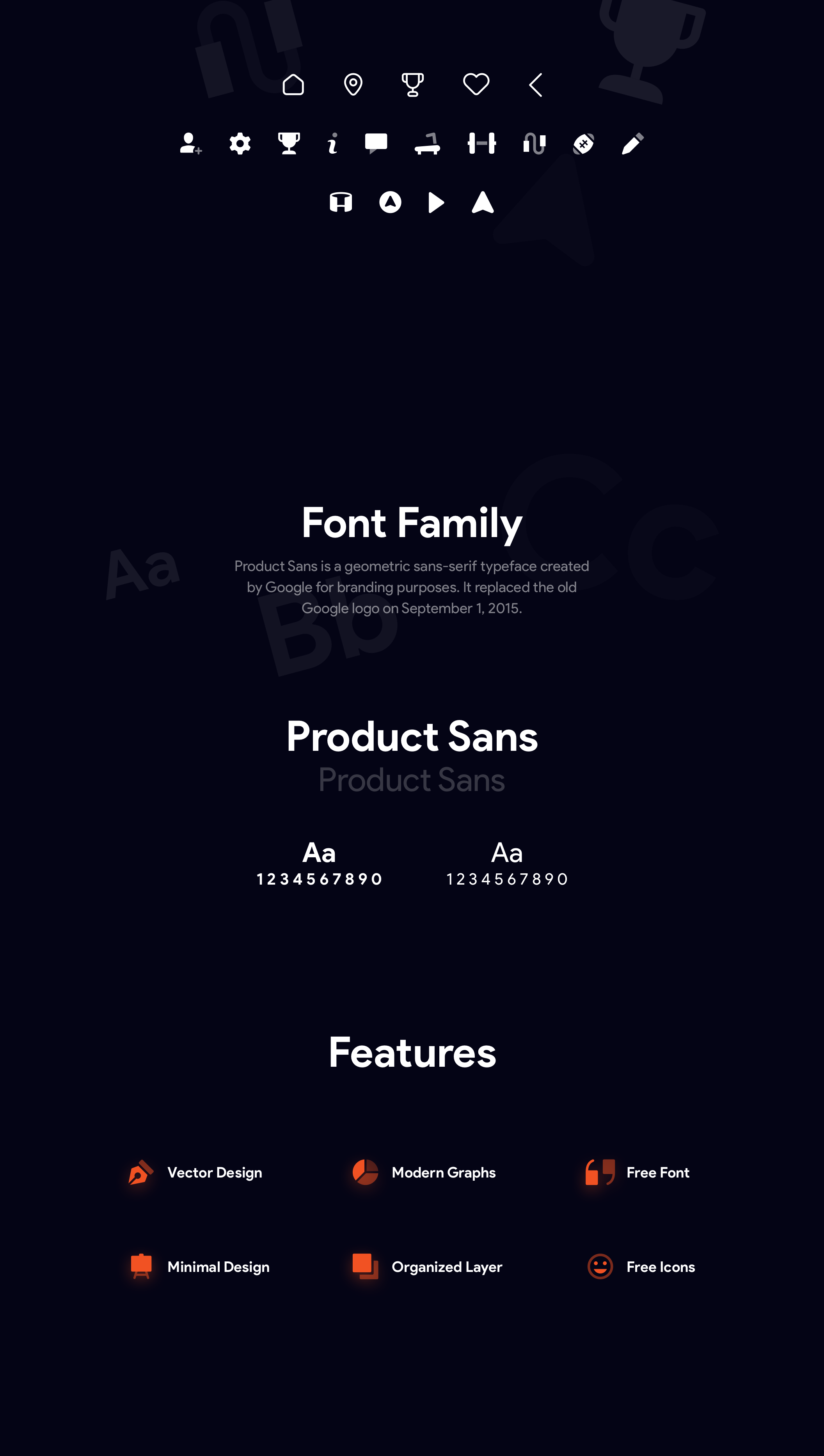 素材库下午茶:身体锻炼运动计划APP应用程序UI套件插图(2)