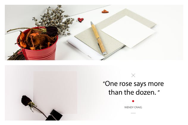 情人节浪漫风格照片样机套装 Valentine`s Day Styled Photo Pack插图(2)